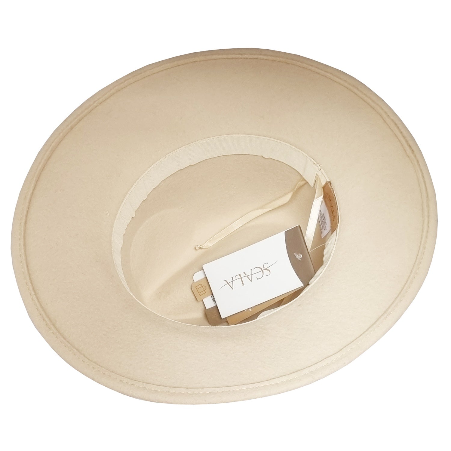 The Laredo – Beige Wool Western Fedora