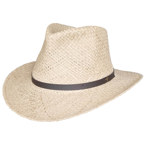 The Carson – Natural Raffia Outback Hat