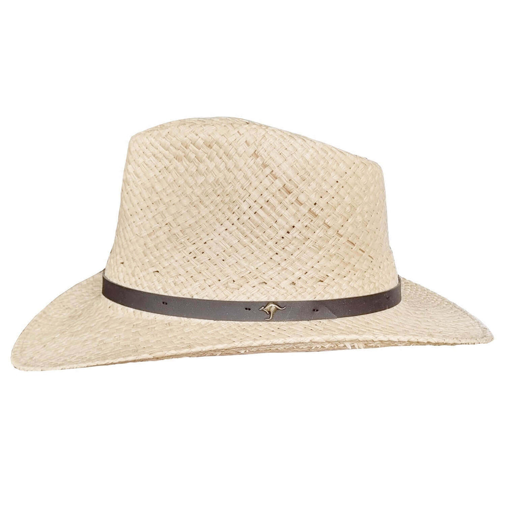 The Carson – Natural Raffia Outback Hat