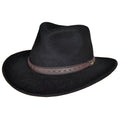 The Winchester – Black Wool Felt Cowboy Hat
