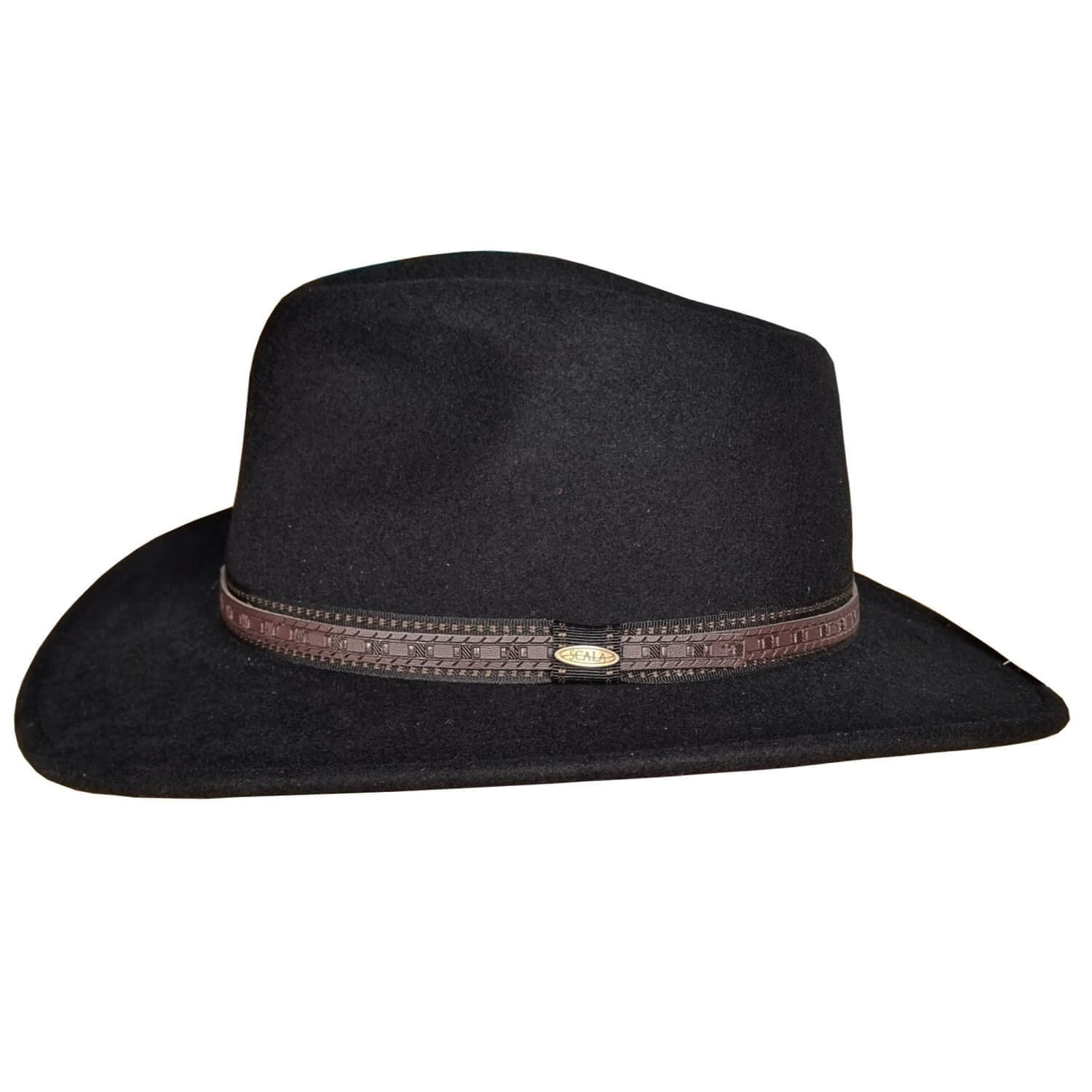 The Winchester – Black Wool Felt Cowboy Hat