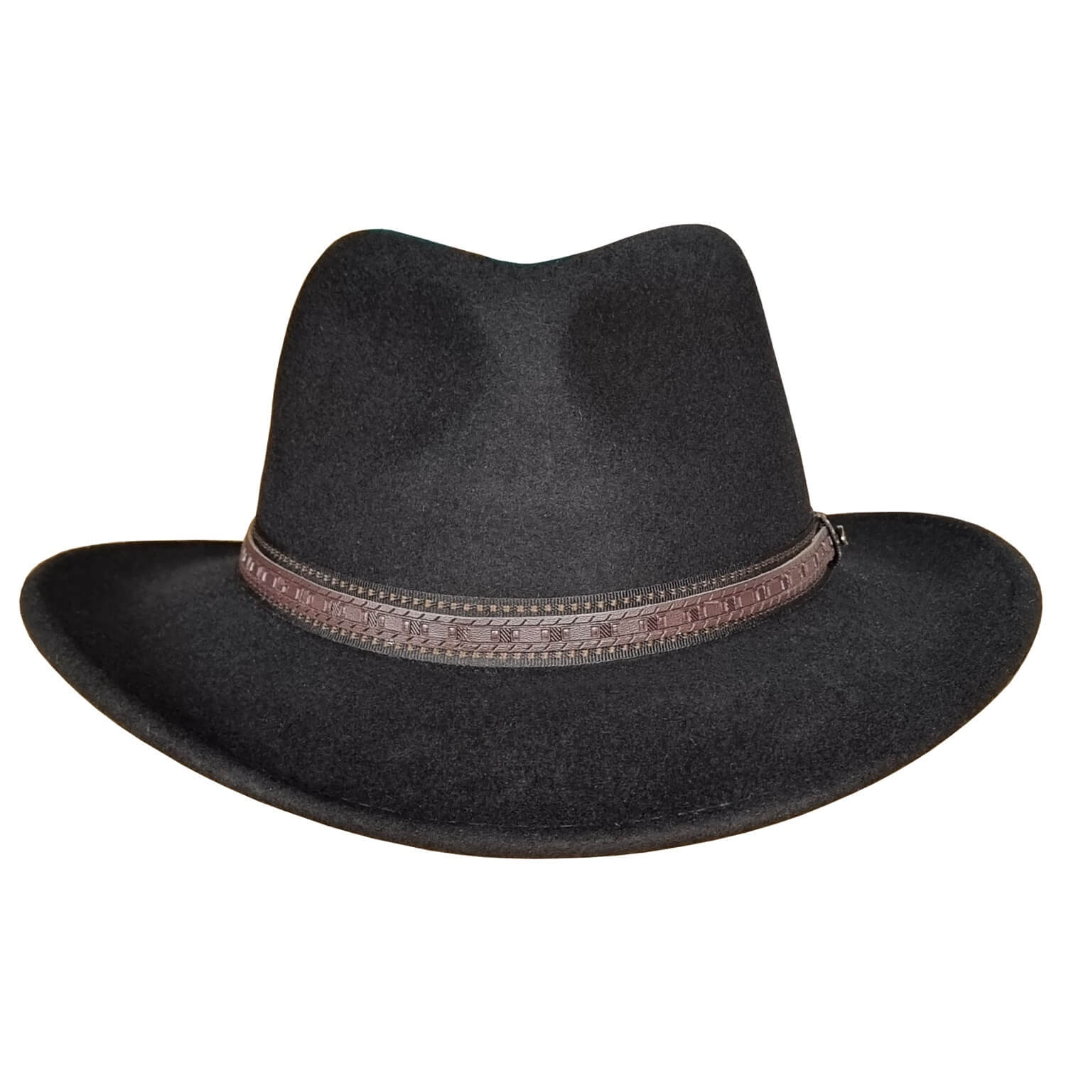 The Winchester – Black Wool Felt Cowboy Hat