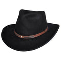 The Redstone – Black Felt Cowboy Hat