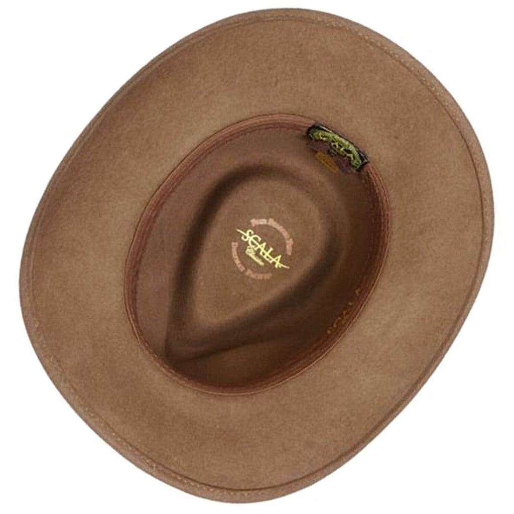 The Boone – Pecan Wool Felt Cowboy Hat
