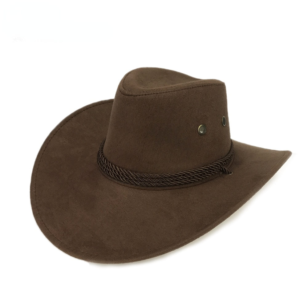 The Granger – Dark Brown Braided Cowboy Hat