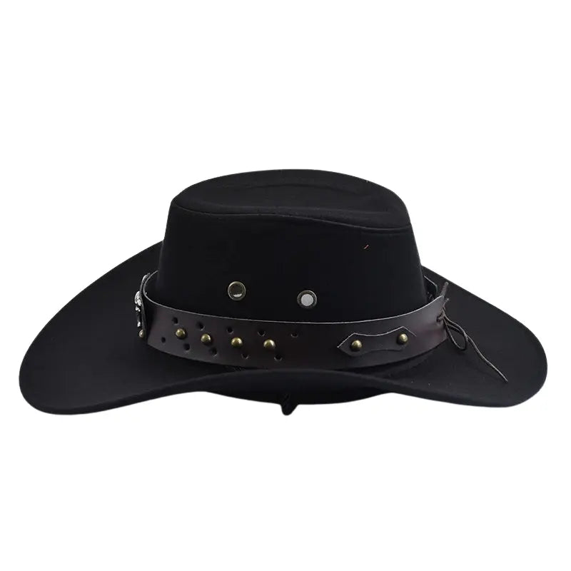 The Wichita – Studded Band Suede Cowboy Hat