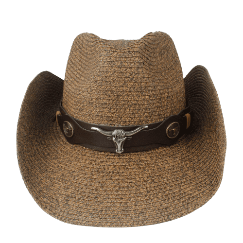 The Brazos – Brown Straw Cowboy Hat