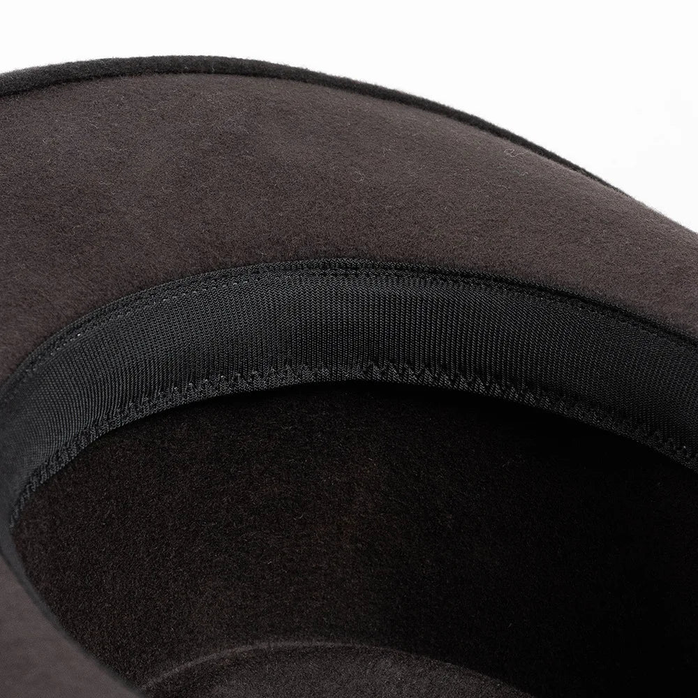 The Jackson – Patterned Band Wool Gambler Hat