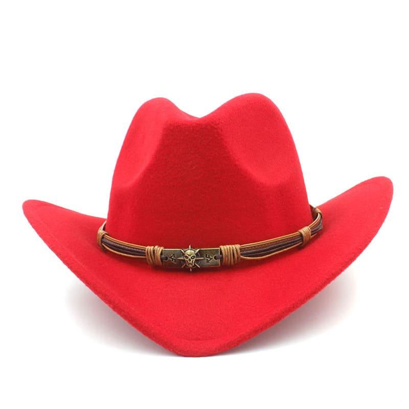 The Livingston – Black Wool Braided Band Cowboy Hat
