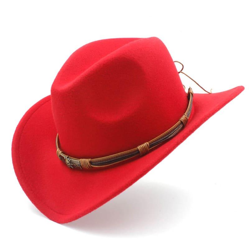 The Livingston – Black Wool Braided Band Cowboy Hat