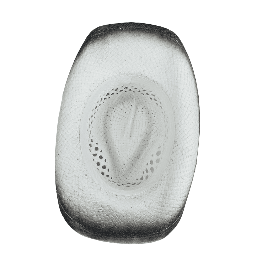 The Prescott – White Ventilated Straw Cowboy Hat
