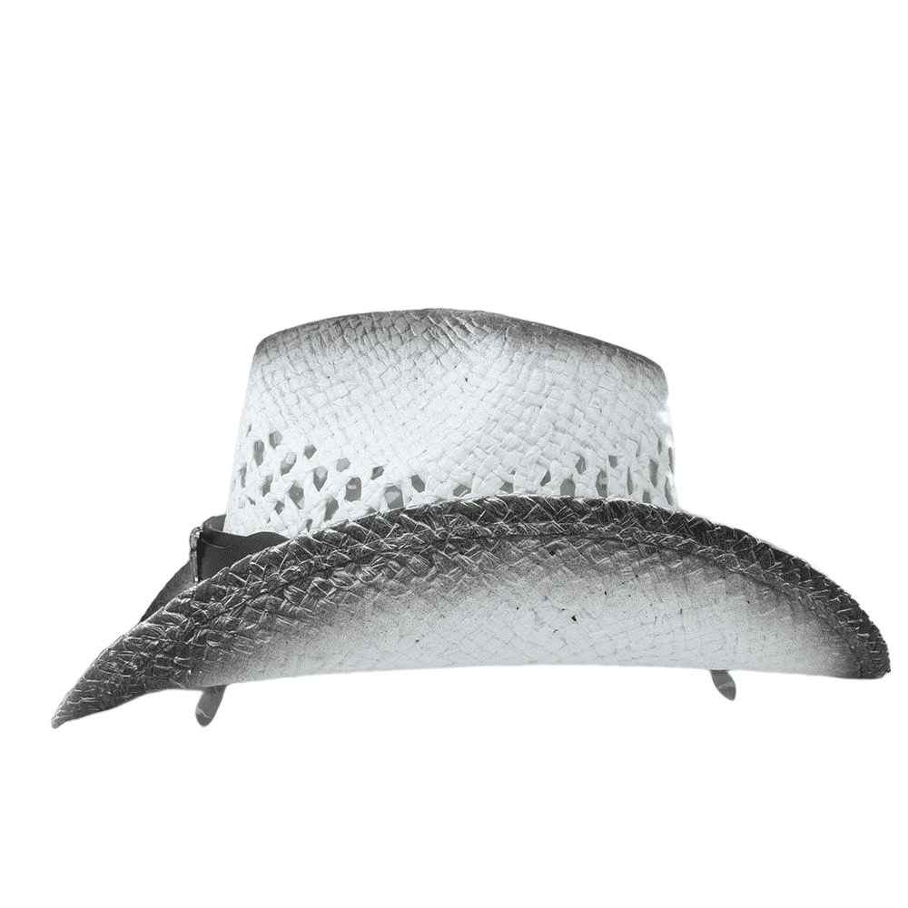 The Prescott – White Ventilated Straw Cowboy Hat
