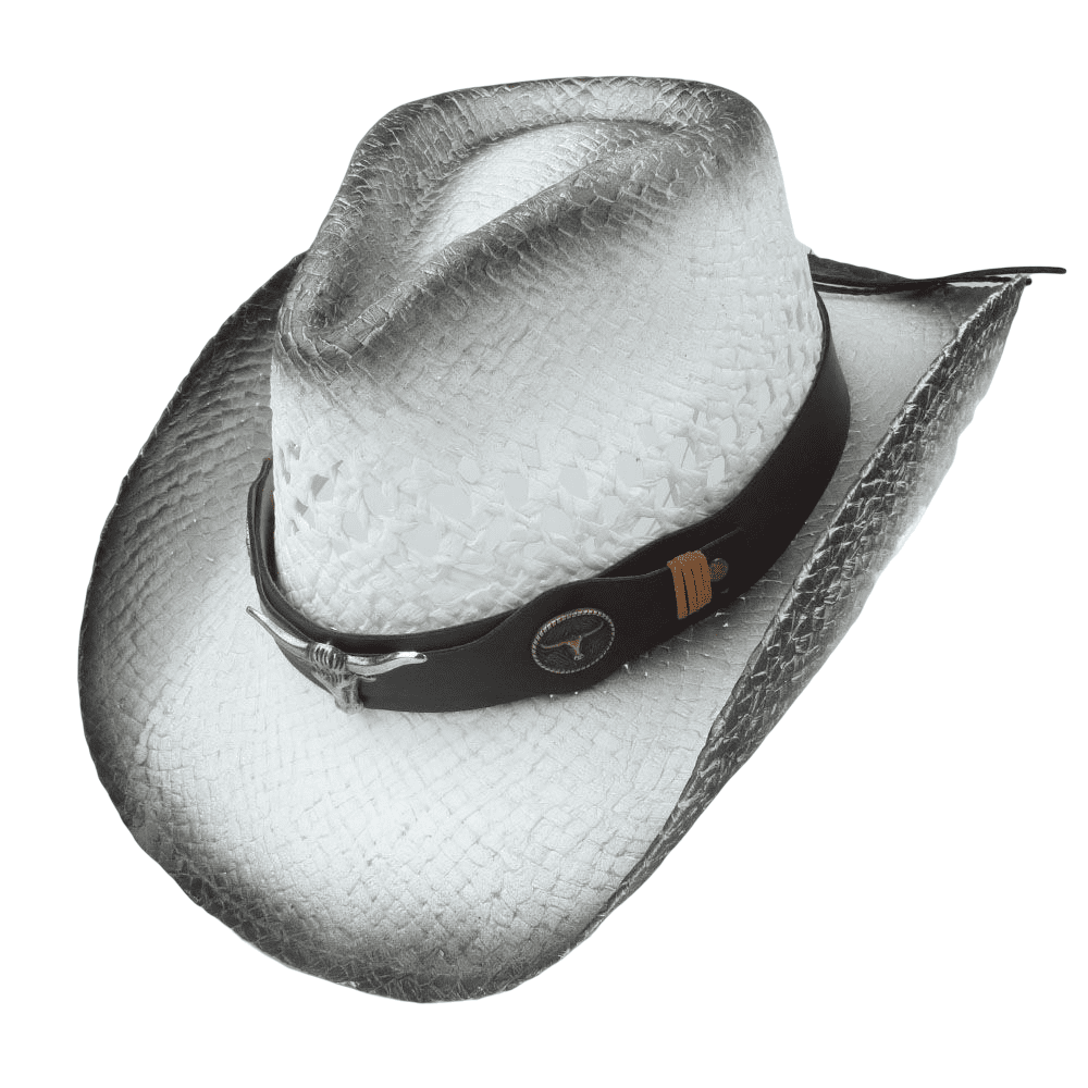 The Prescott – White Ventilated Straw Cowboy Hat