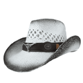 The Prescott – White Ventilated Straw Cowboy Hat