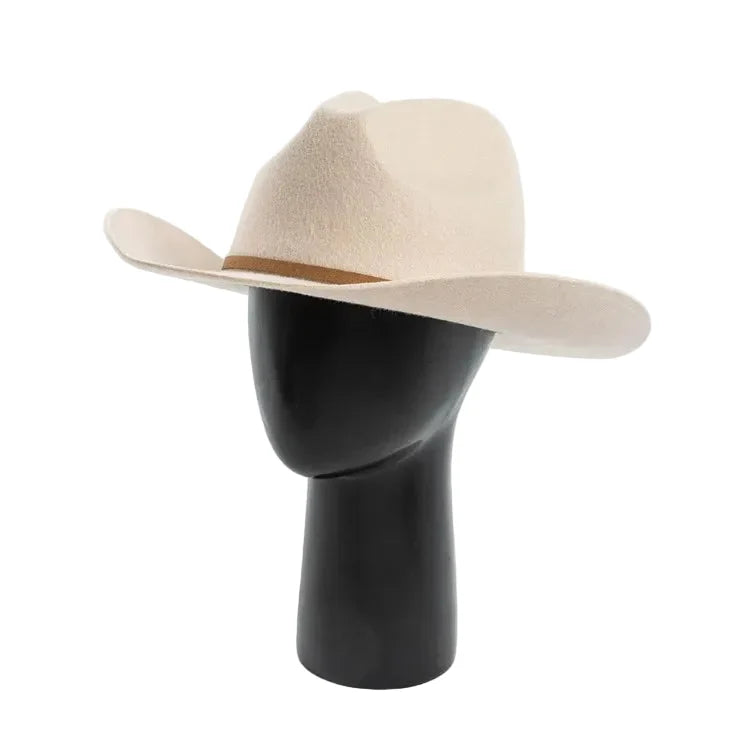 The Sierra – Tan Wool Cowboy Hat