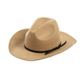 The Sierra – Tan Wool Cowboy Hat