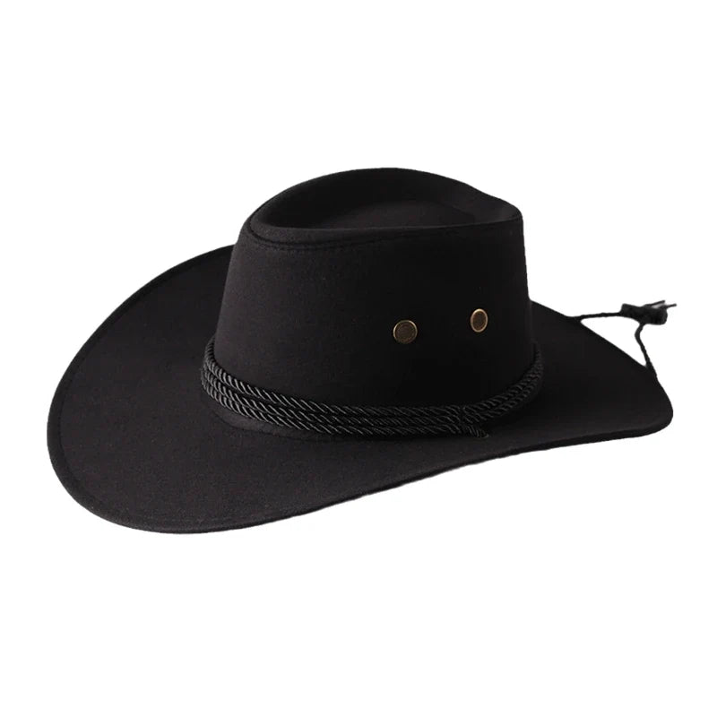The Dalton – Brown Braided Band Cowboy Hat