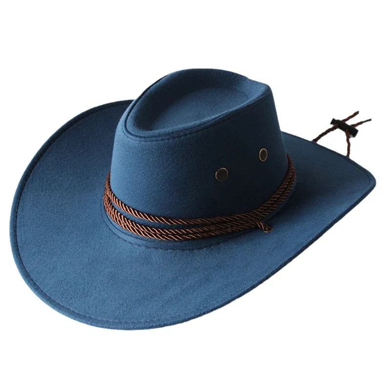 The Dalton – Brown Braided Band Cowboy Hat