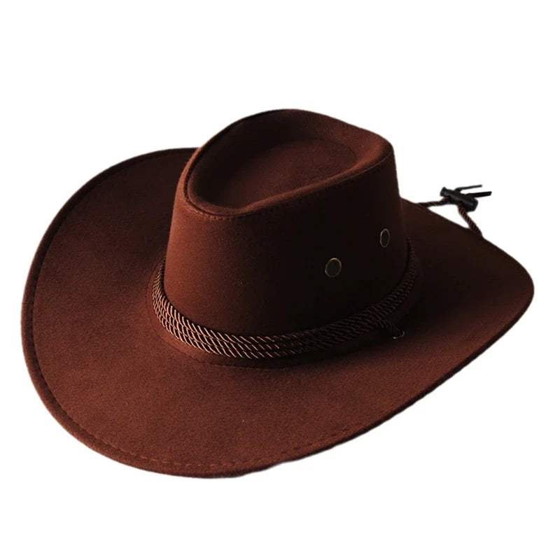 The Dalton – Brown Braided Band Cowboy Hat