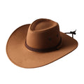 The Dalton – Brown Braided Band Cowboy Hat