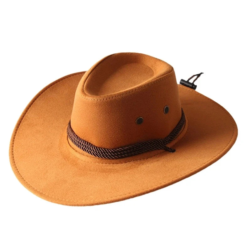The Dalton – Brown Braided Band Cowboy Hat