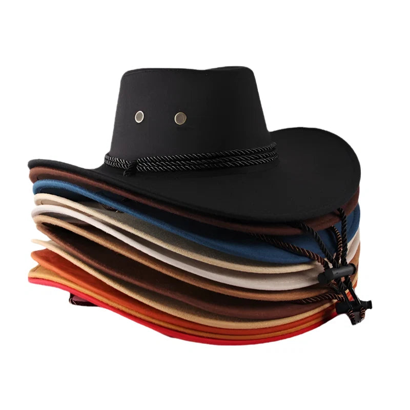 The Dalton – Brown Braided Band Cowboy Hat