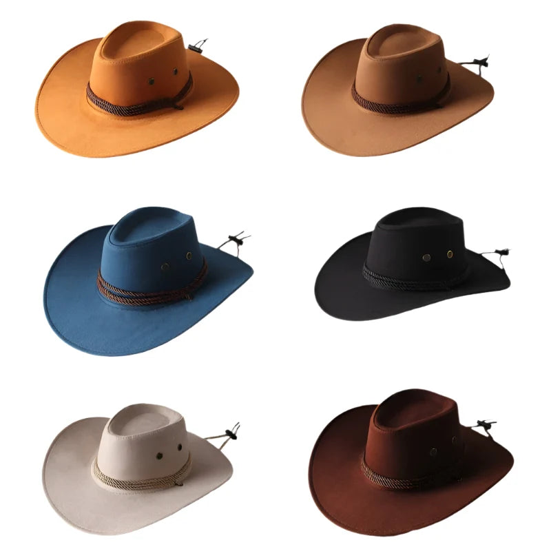 The Dalton – Brown Braided Band Cowboy Hat