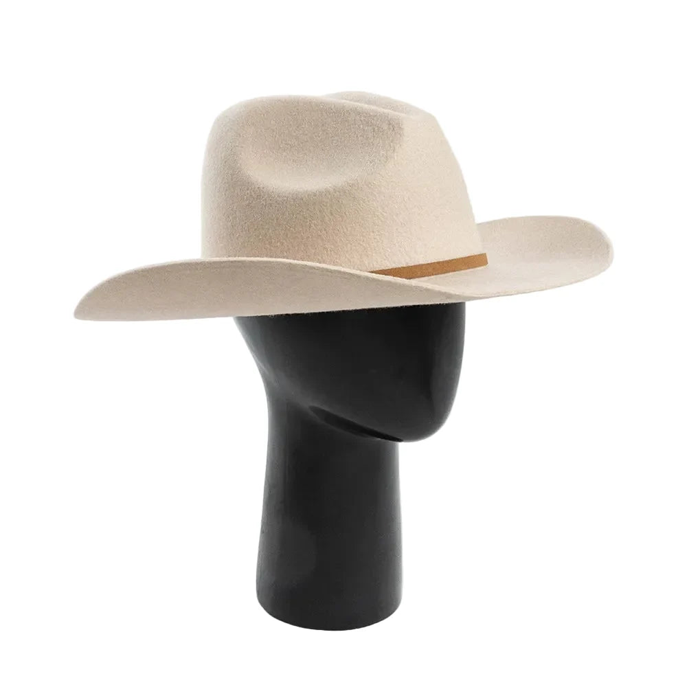 The Sierra – Tan Wool Cowboy Hat
