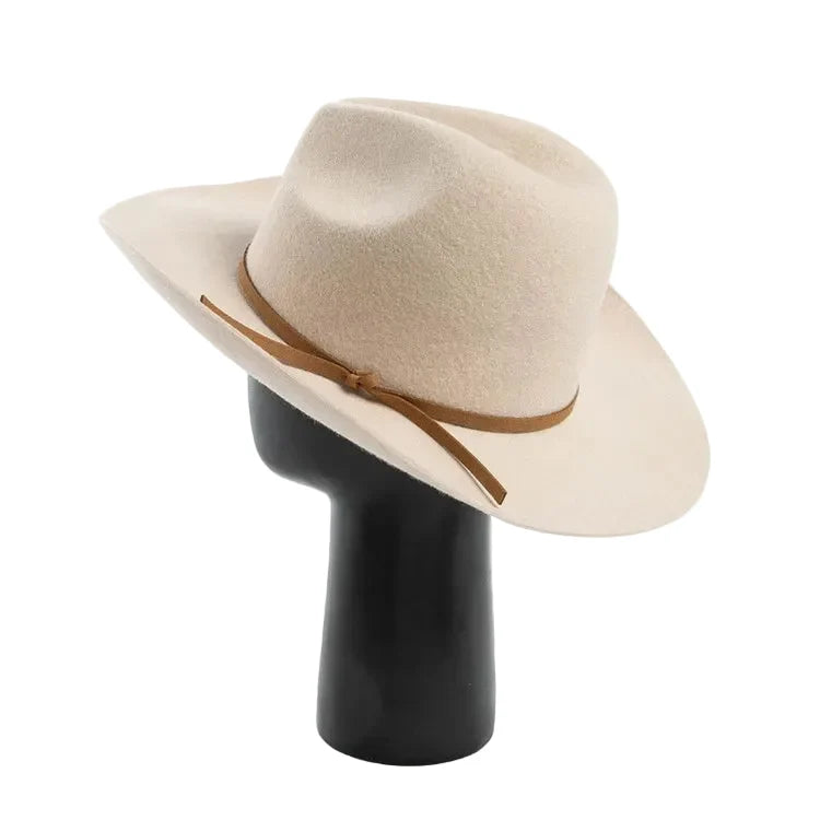 The Sierra – Tan Wool Cowboy Hat
