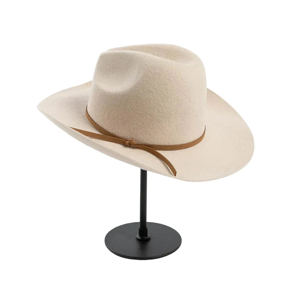 The Sierra – Tan Wool Cowboy Hat