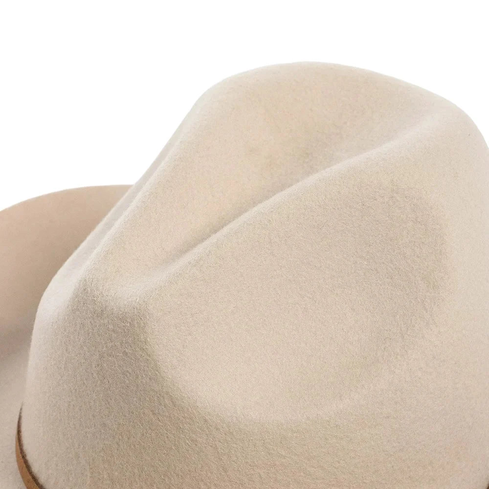 The Sierra – Tan Wool Cowboy Hat