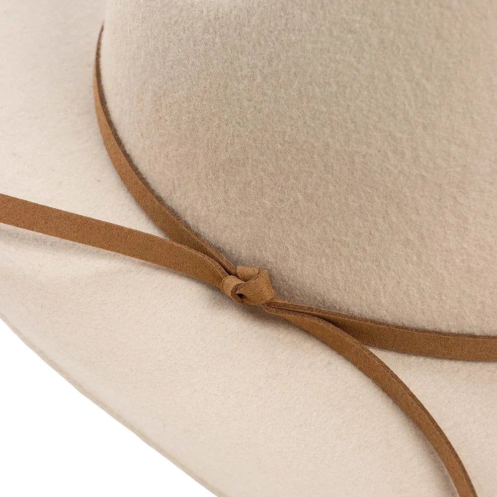 The Sierra – Tan Wool Cowboy Hat