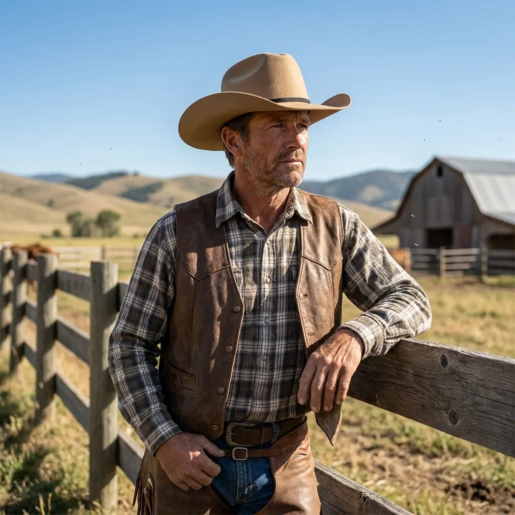The Sierra – Tan Wool Cowboy Hat