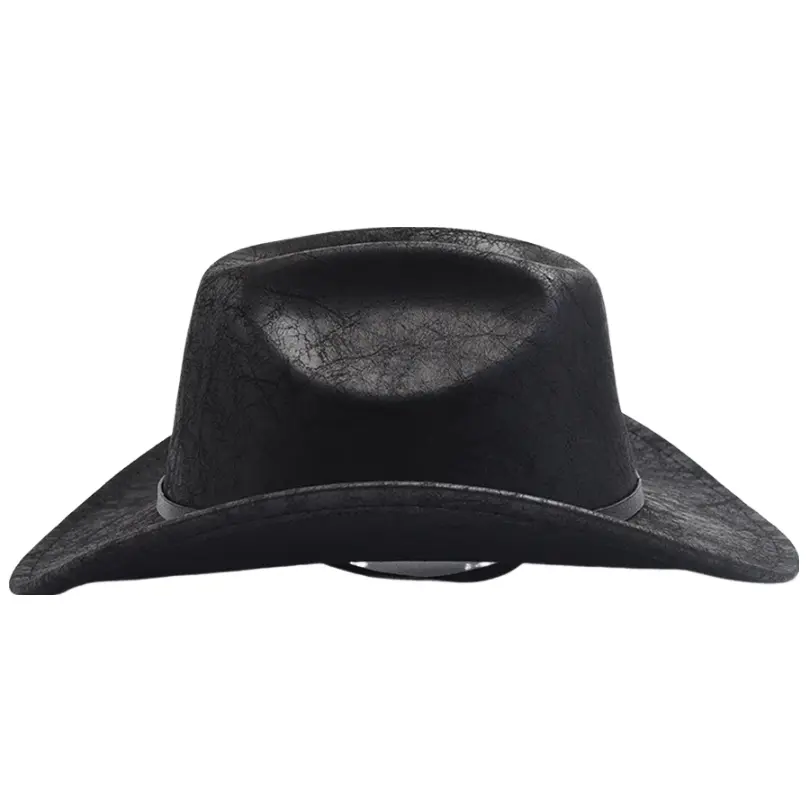 The Corsicana – Distressed Black Western Hat