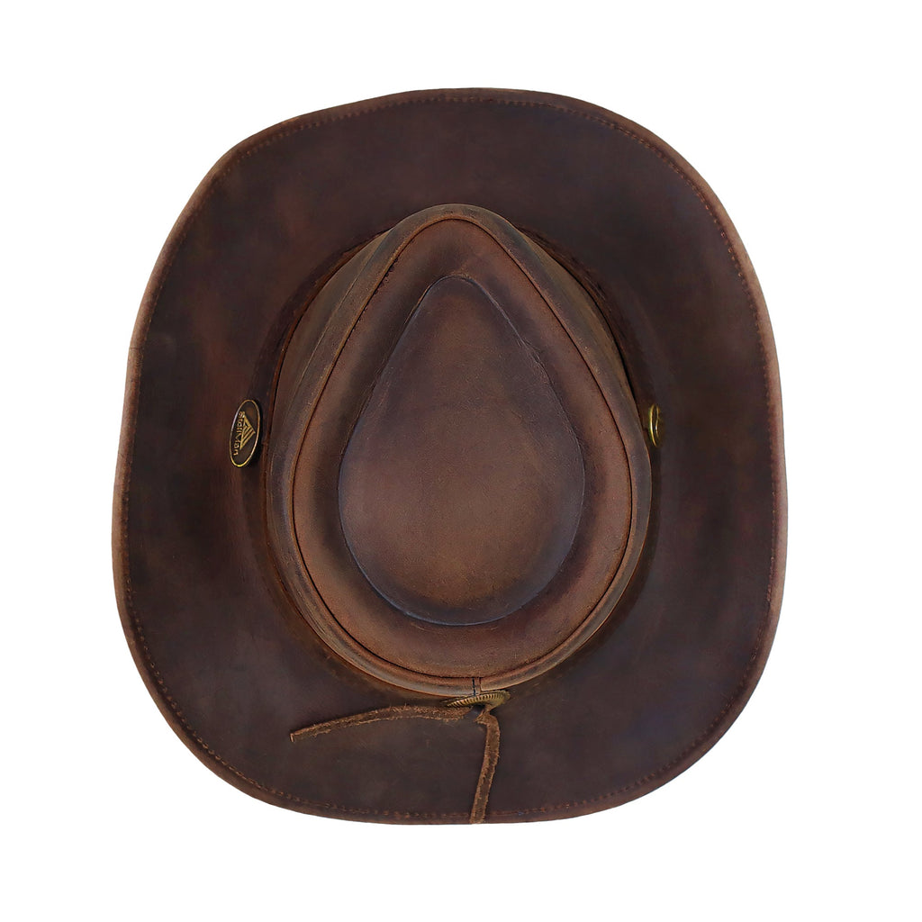 The Copper Ridge – Leather Brim Cowboy Hat