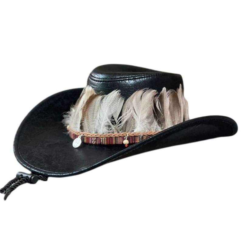 The Phoenix – Feather Band Cowboy Hat