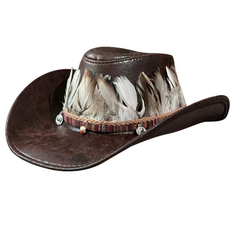 The Phoenix – Feather Band Cowboy Hat