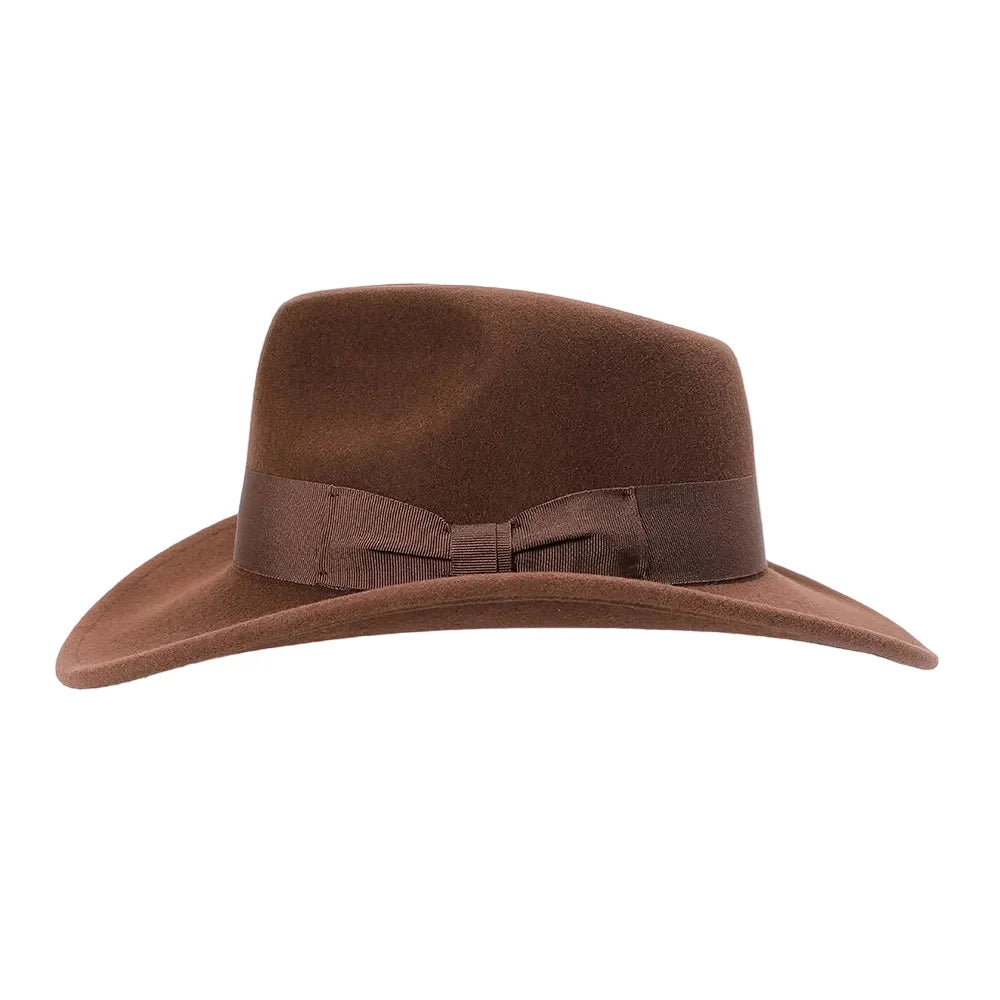 The Wyoming – Brown Wool Rancher Hat