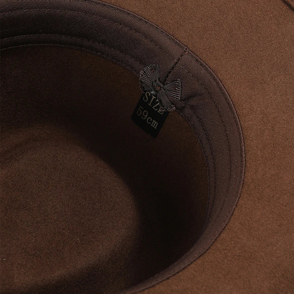 The Wyoming – Brown Wool Rancher Hat