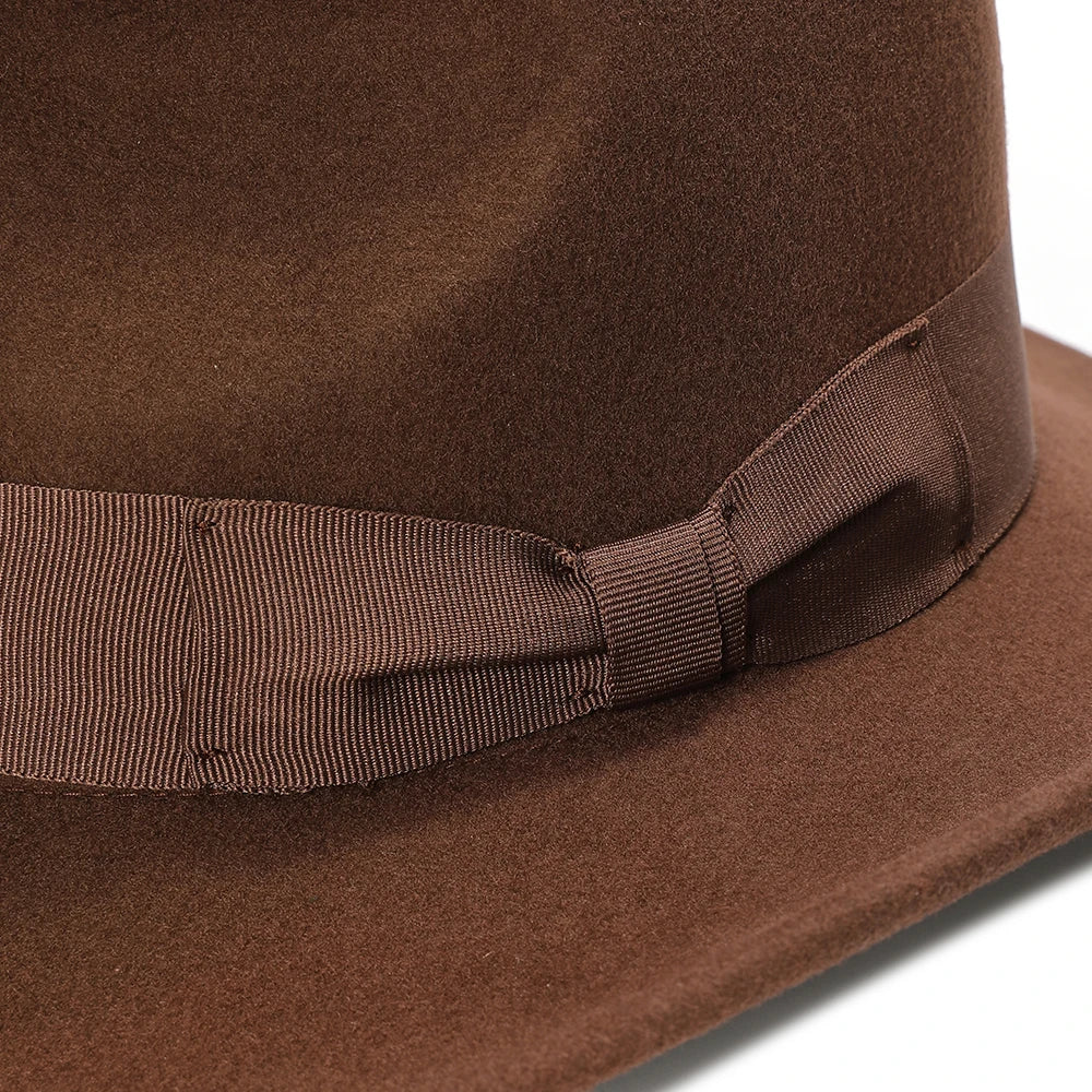 The Wyoming – Brown Wool Rancher Hat