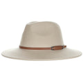 The Laredo – Beige Wool Western Fedora
