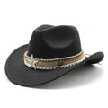 The Nightfall – Star Band Wool Cowboy Hat