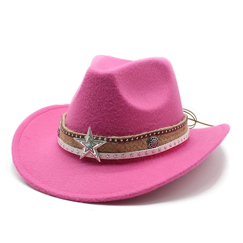 The Nightfall – Star Band Wool Cowboy Hat