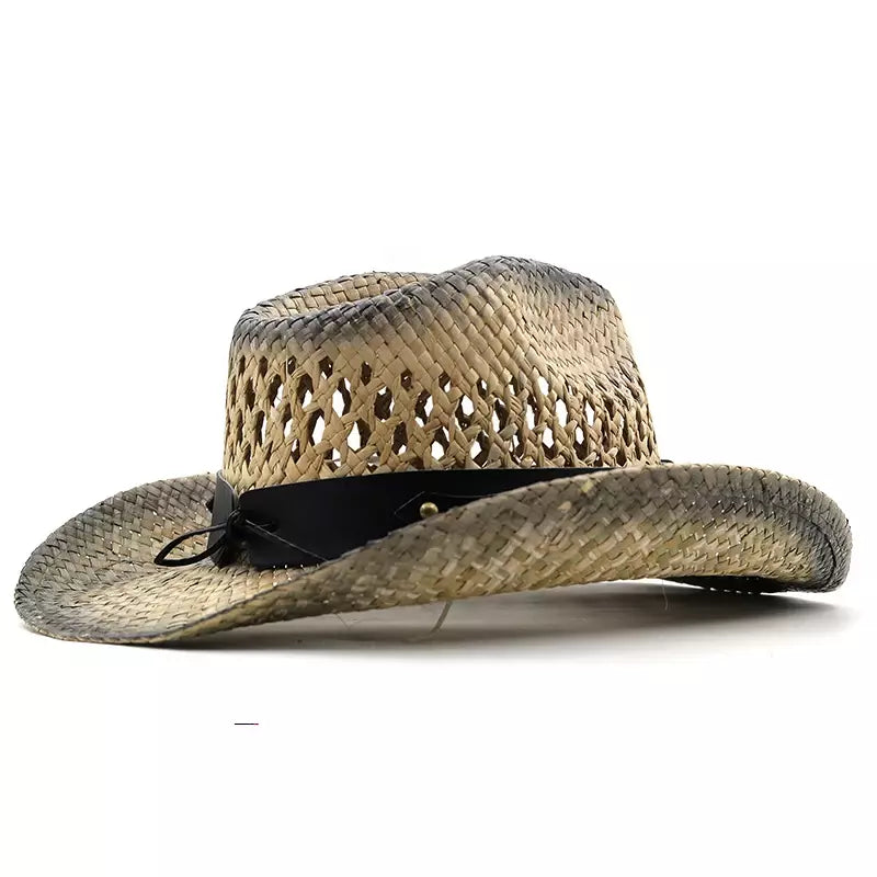 The Buckhorn – Ventilated Straw Cowboy Hat