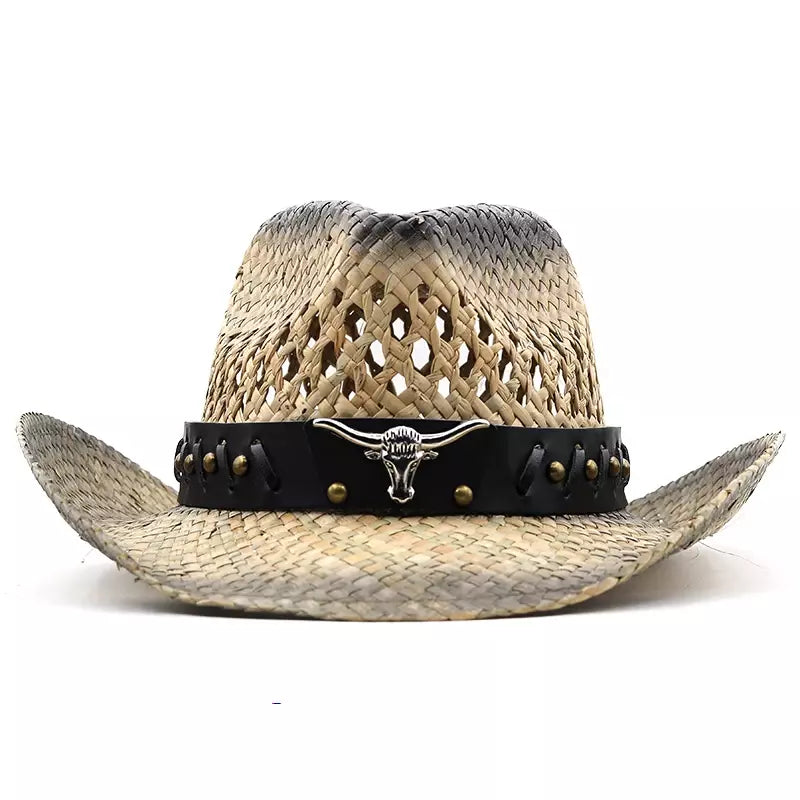 The Buckhorn – Ventilated Straw Cowboy Hat