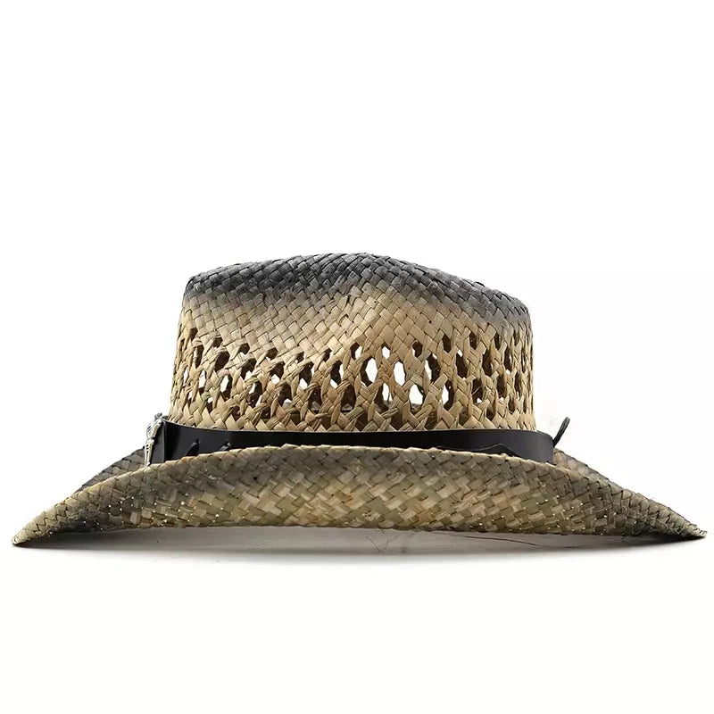 The Buckhorn – Ventilated Straw Cowboy Hat