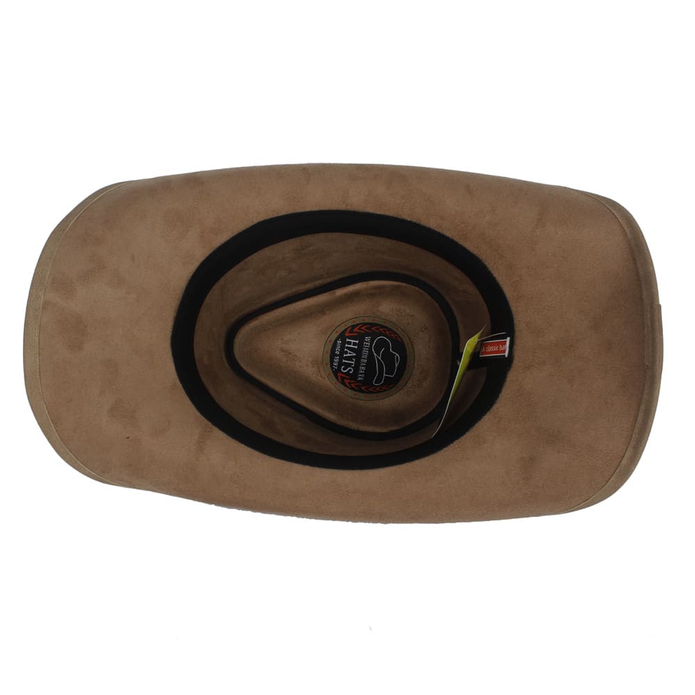 The Sheridan – Tan Leather Cowboy Hat
