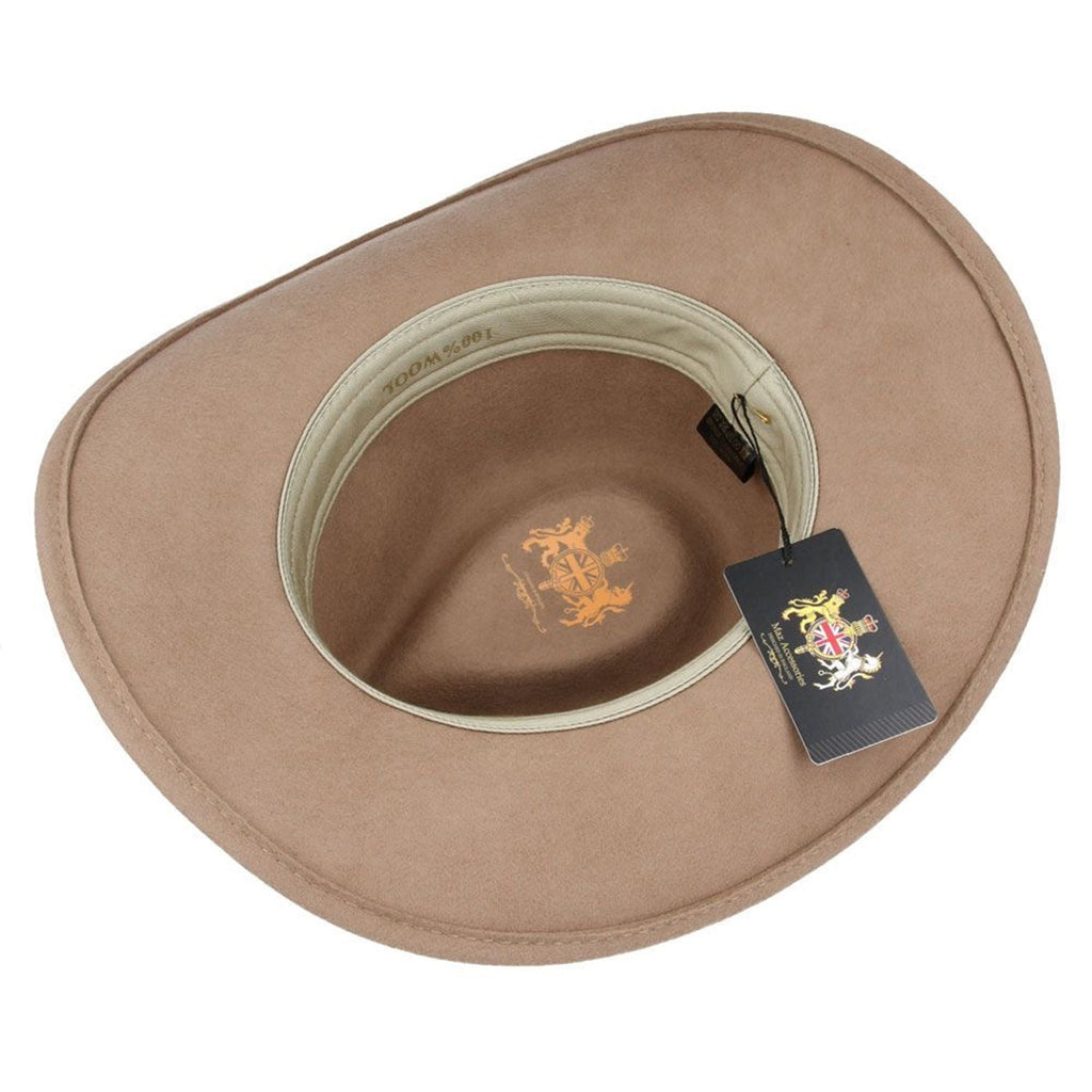 The High Plains – Camel Wide Brim Cowboy Hat