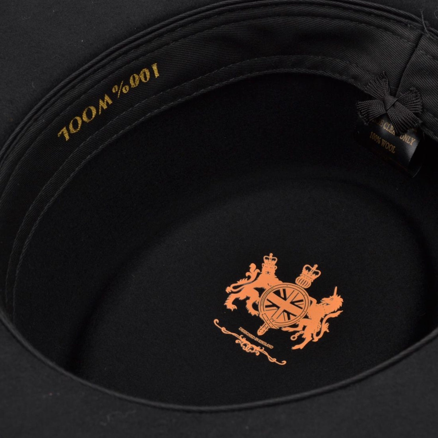 The Cassidy – Black Wool Gambler Hat