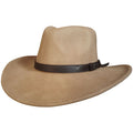 The High Plains – Camel Wide Brim Cowboy Hat
